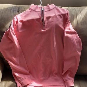 Peter Millar Me ‘s Pink Quarter Zip